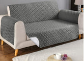 Ultrasonic Quilted Sofa Covers-Gray Color